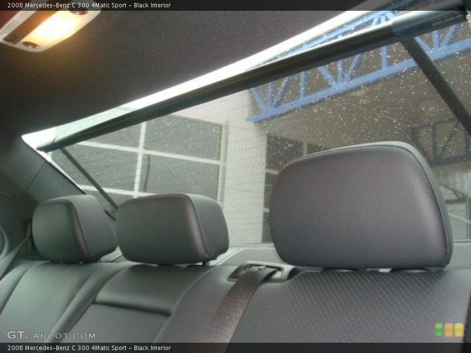 Black Interior Photo for the 2008 Mercedes-Benz C 300 4Matic Sport #39266851