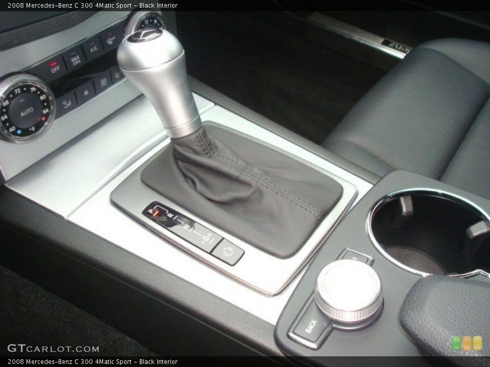 Black Interior Transmission for the 2008 Mercedes-Benz C 300 4Matic Sport #39267083