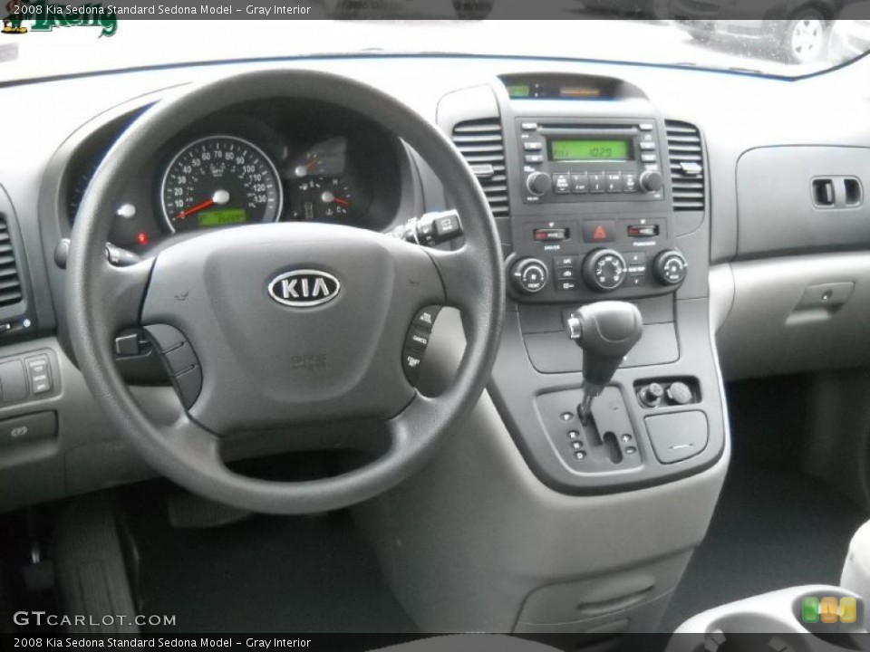 Gray Interior Dashboard for the 2008 Kia Sedona  #39267127