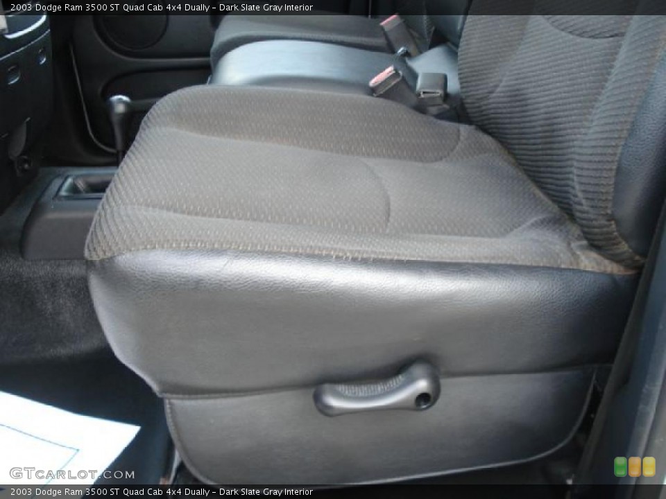 Dark Slate Gray Interior Photo for the 2003 Dodge Ram 3500 ST Quad Cab 4x4 Dually #39268907