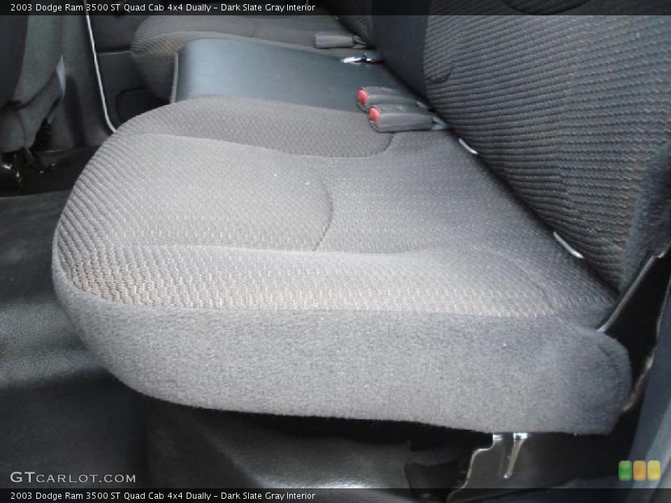 Dark Slate Gray Interior Photo for the 2003 Dodge Ram 3500 ST Quad Cab 4x4 Dually #39268939