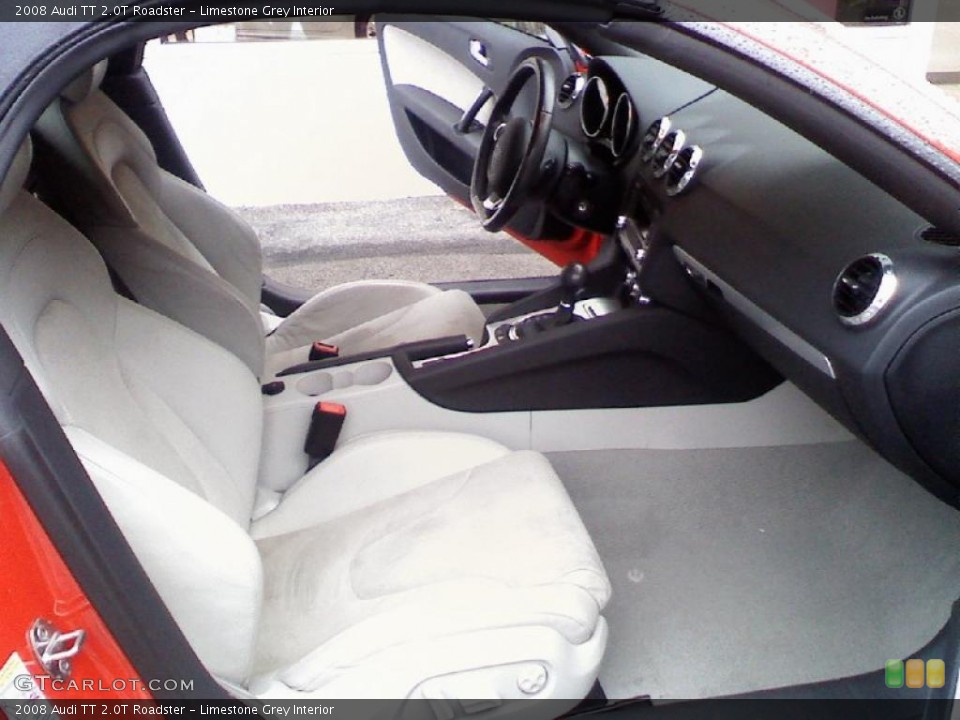 Limestone Grey Interior Photo for the 2008 Audi TT 2.0T Roadster #39270455