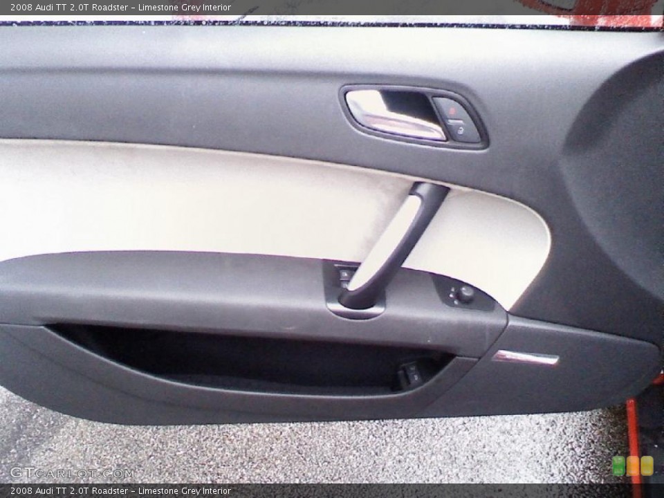 Limestone Grey Interior Door Panel for the 2008 Audi TT 2.0T Roadster #39270499