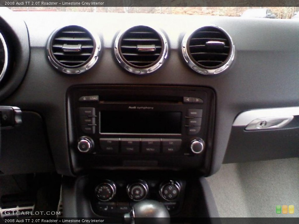 Limestone Grey Interior Controls for the 2008 Audi TT 2.0T Roadster #39270531