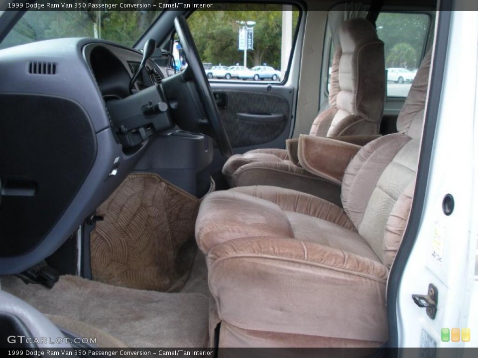 Camel/Tan Interior Photo for the 1999 Dodge Ram Van 350 Passenger Conversion #39274087