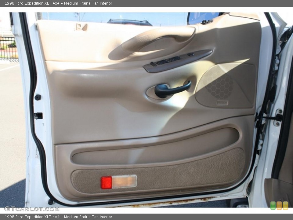 Medium Prairie Tan Interior Door Panel for the 1998 Ford Expedition XLT 4x4 #39274703