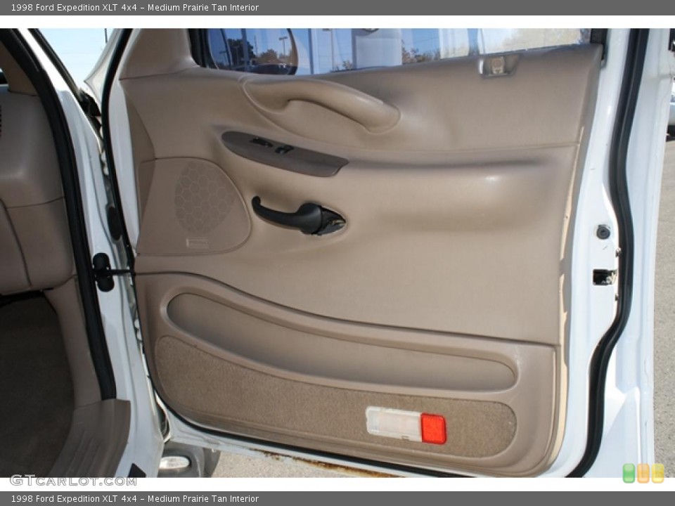 Medium Prairie Tan Interior Door Panel for the 1998 Ford Expedition XLT 4x4 #39274719