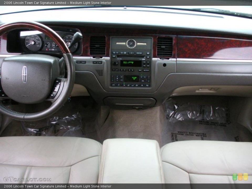 Medium Light Stone Interior Dashboard for the 2006 Lincoln Town Car Signature Limited #39274767