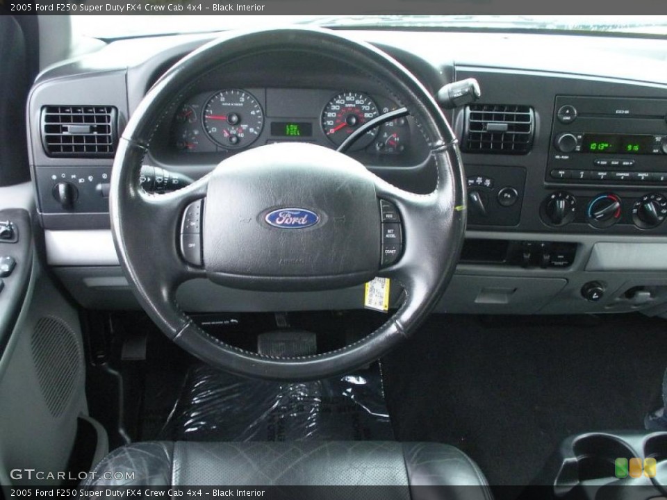 Black Interior Dashboard for the 2005 Ford F250 Super Duty FX4 Crew Cab 4x4 #39275651