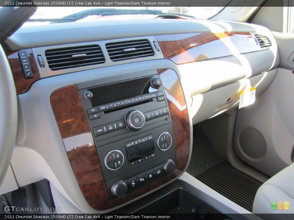 Light Titanium/Dark Titanium Interior Dashboard for the 2011 Chevrolet Silverado 2500HD LTZ Crew Cab 4x4 #39276395