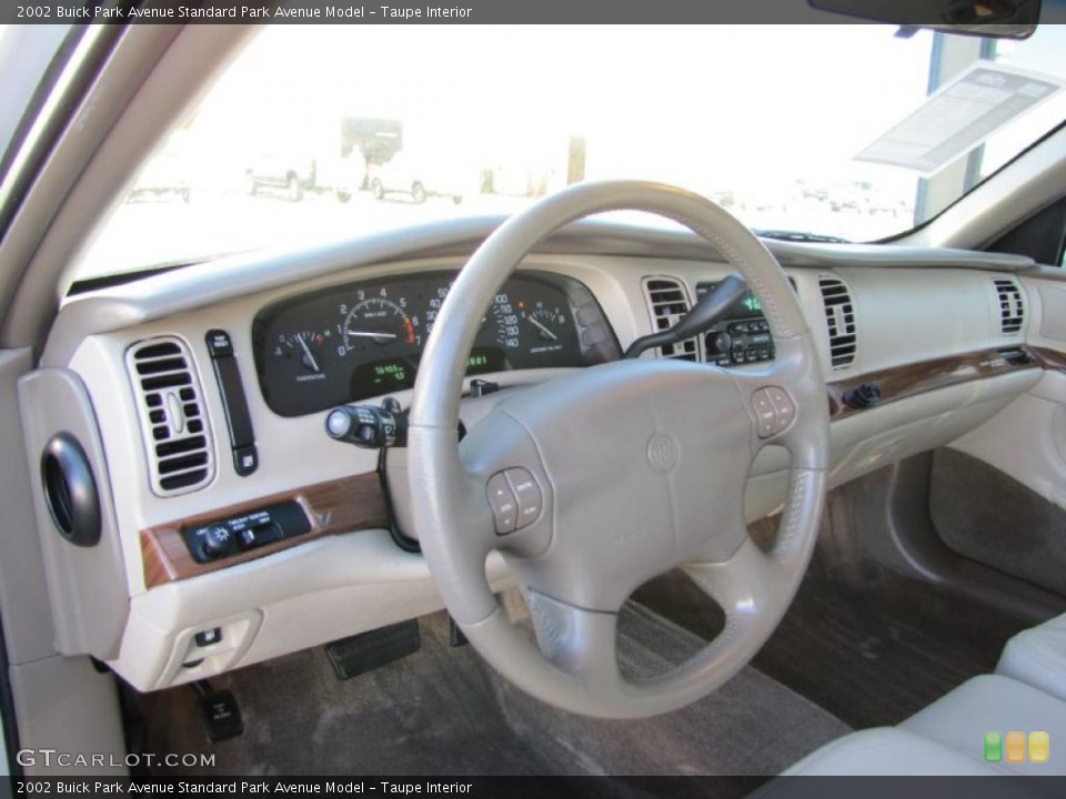 Taupe 2002 Buick Park Avenue Interiors