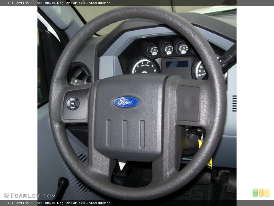 Steel Interior Steering Wheel for the 2011 Ford F350 Super Duty XL Regular Cab 4x4 #39278059