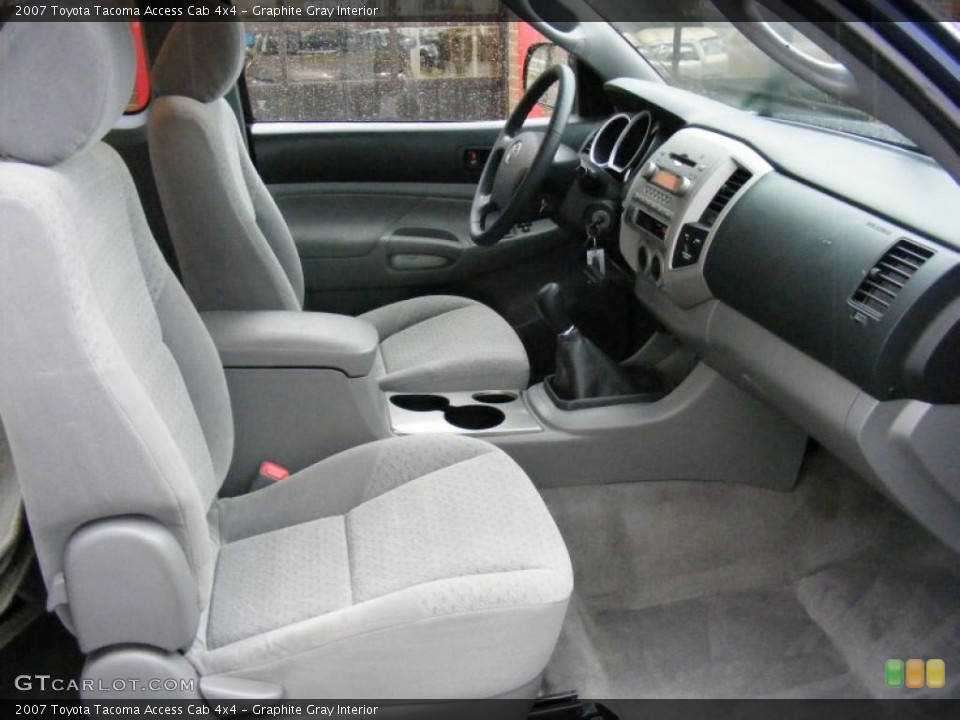 Graphite Gray Interior Dashboard for the 2007 Toyota Tacoma Access Cab 4x4 #39278947