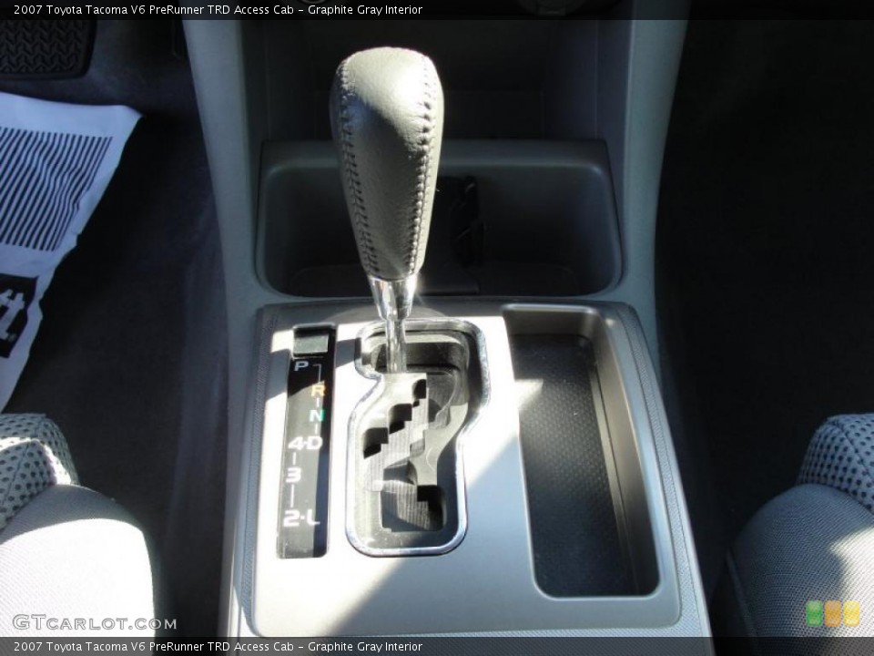 Graphite Gray Interior Transmission for the 2007 Toyota Tacoma V6 PreRunner TRD Access Cab #39279119