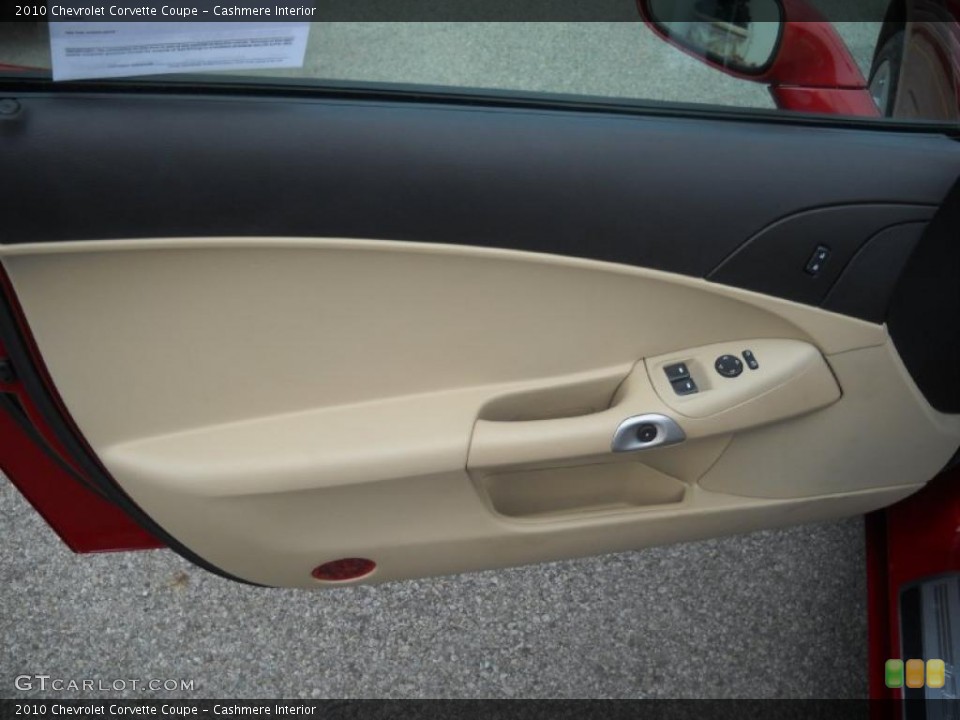 Cashmere Interior Door Panel for the 2010 Chevrolet Corvette Coupe #39281643