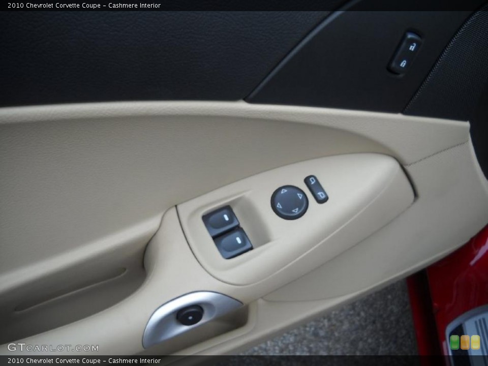 Cashmere Interior Controls for the 2010 Chevrolet Corvette Coupe #39281875