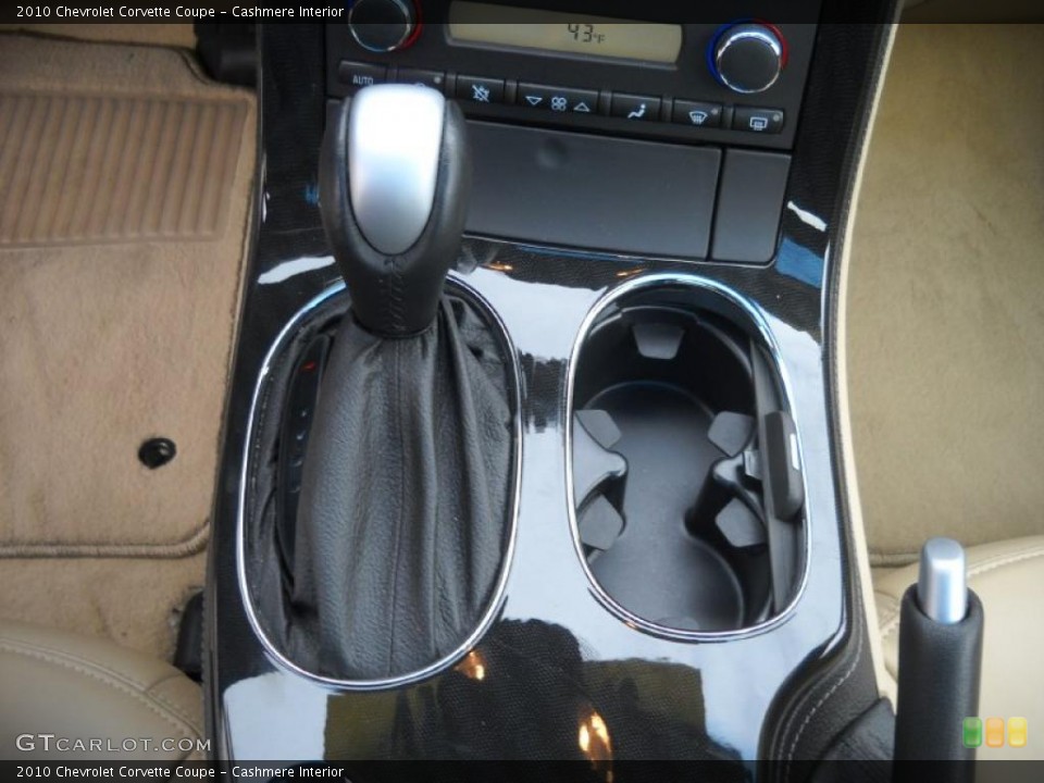 Cashmere Interior Transmission for the 2010 Chevrolet Corvette Coupe #39281907