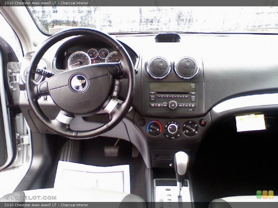 Charcoal Interior Dashboard for the 2010 Chevrolet Aveo Aveo5 LT #39282247