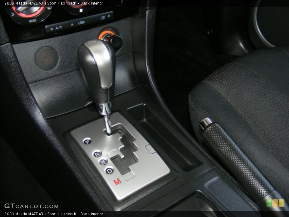 Black Interior Transmission for the 2009 Mazda MAZDA3 s Sport Hatchback #39282287