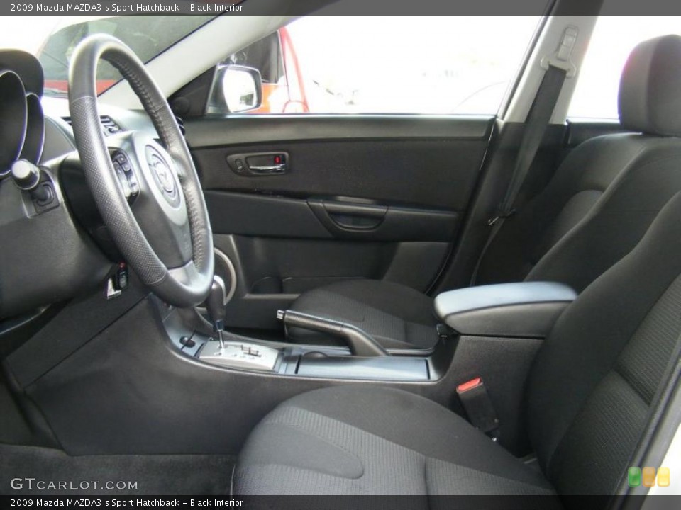 Black Interior Photo for the 2009 Mazda MAZDA3 s Sport Hatchback #39282351