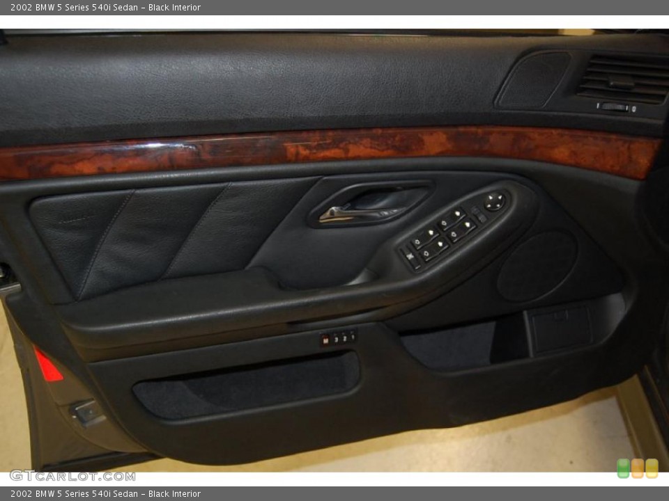 Black Interior Door Panel for the 2002 BMW 5 Series 540i Sedan #39282355