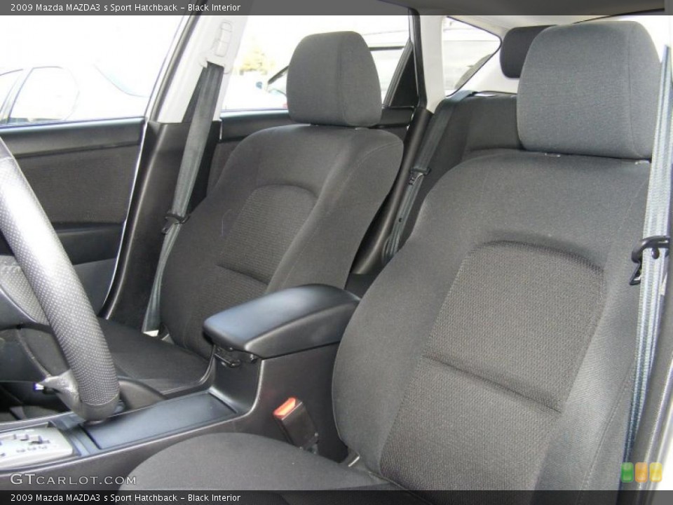 Black Interior Photo for the 2009 Mazda MAZDA3 s Sport Hatchback #39282367