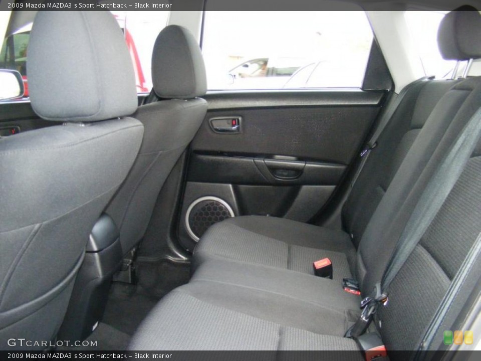 Black Interior Photo for the 2009 Mazda MAZDA3 s Sport Hatchback #39282400