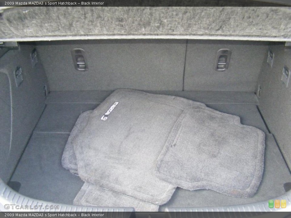 Black Interior Trunk for the 2009 Mazda MAZDA3 s Sport Hatchback #39282431