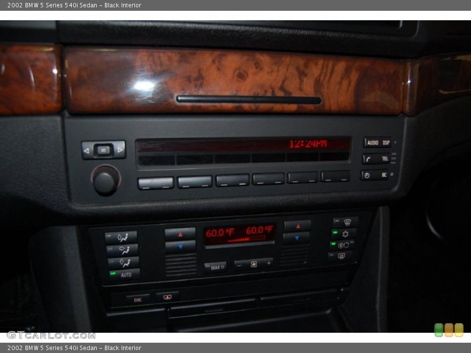 Black Interior Controls for the 2002 BMW 5 Series 540i Sedan #39282483