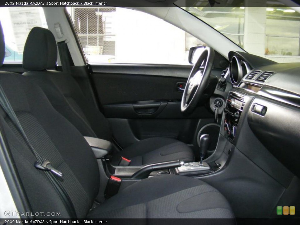 Black Interior Photo for the 2009 Mazda MAZDA3 s Sport Hatchback #39282487