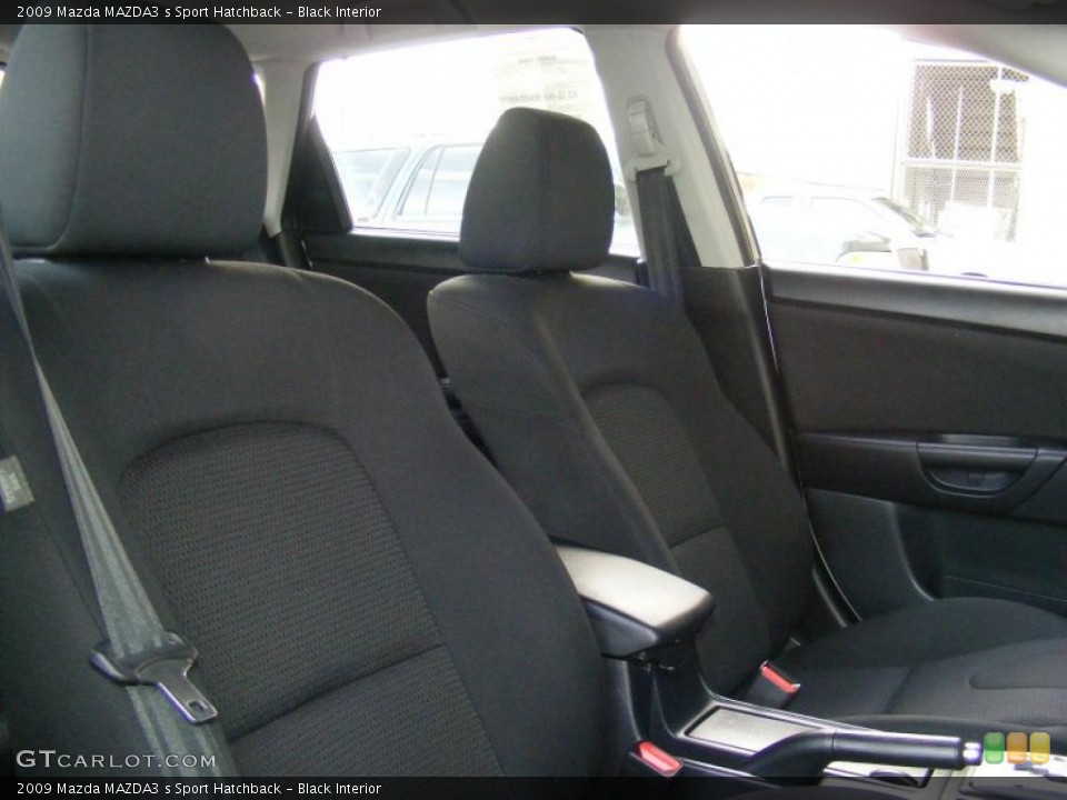 Black Interior Photo for the 2009 Mazda MAZDA3 s Sport Hatchback #39282503