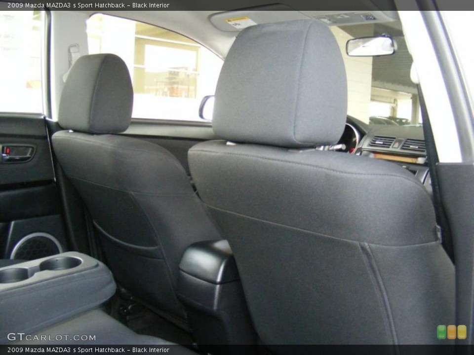 Black Interior Photo for the 2009 Mazda MAZDA3 s Sport Hatchback #39282519