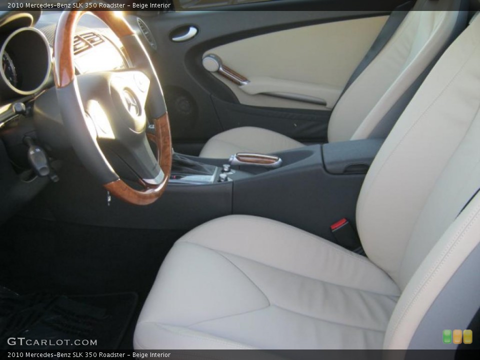 Beige Interior Photo for the 2010 Mercedes-Benz SLK 350 Roadster #39283915