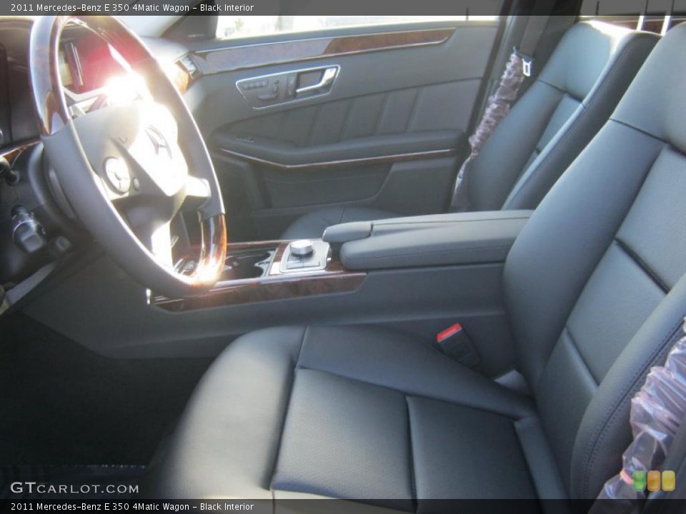 Black Interior Photo for the 2011 Mercedes-Benz E 350 4Matic Wagon #39283999