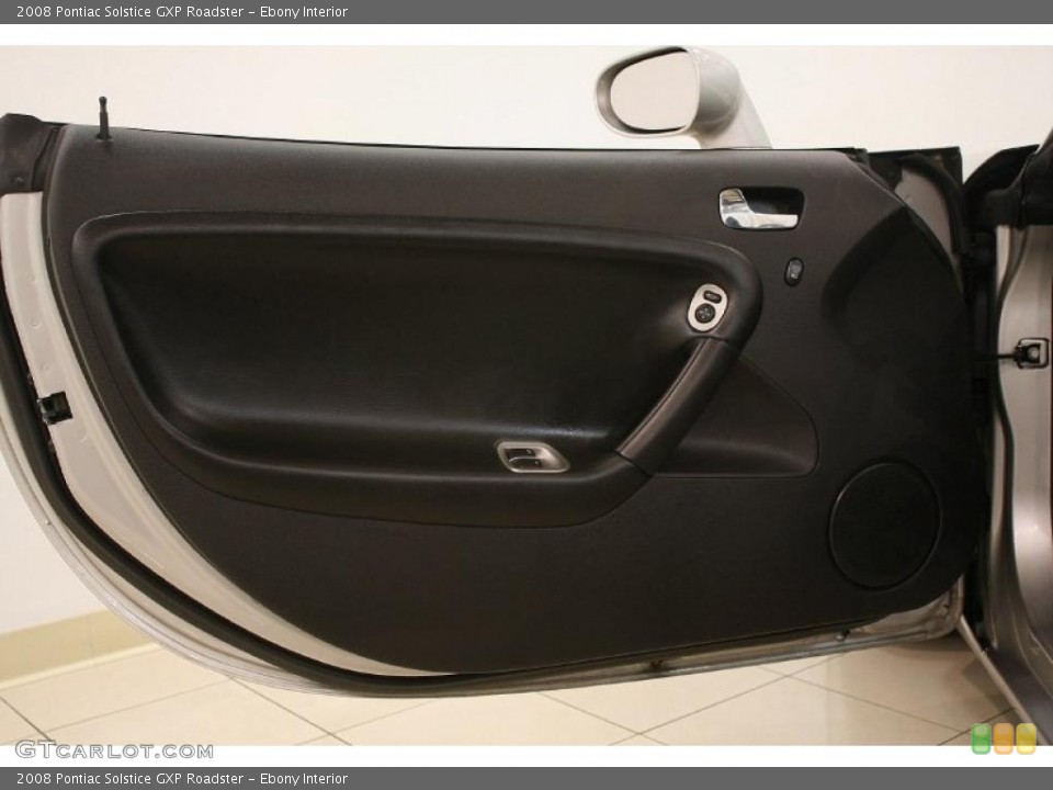 Ebony Interior Door Panel for the 2008 Pontiac Solstice GXP Roadster #39284855