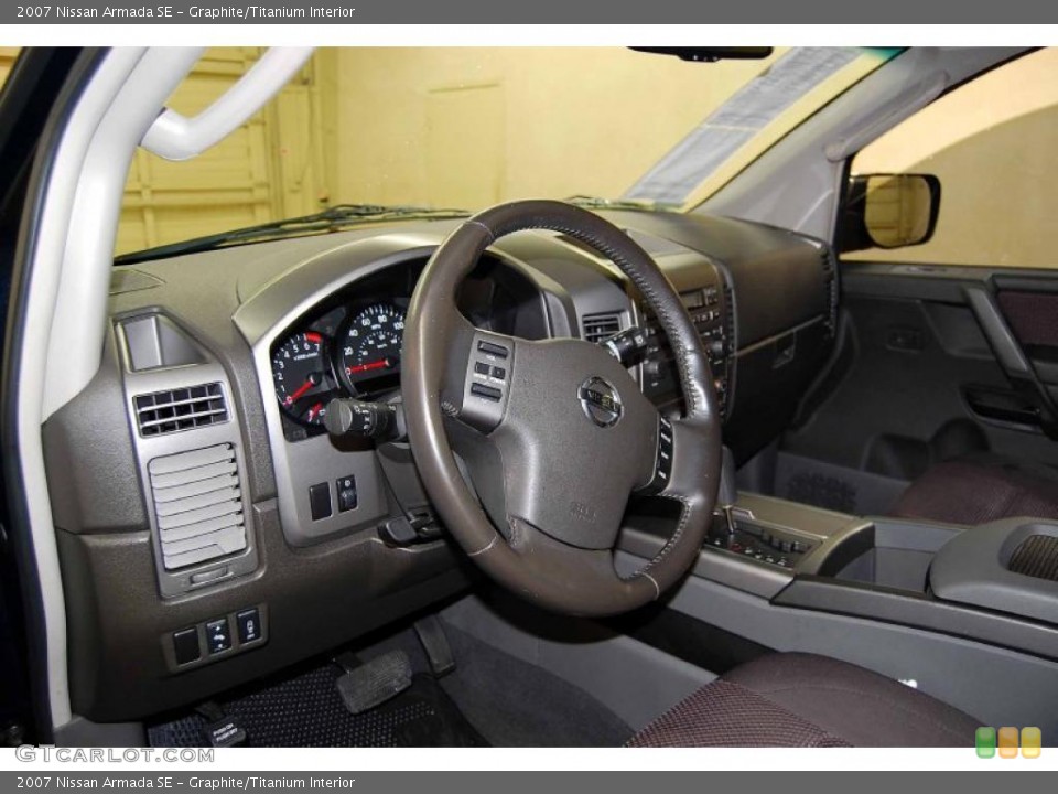 Graphite/Titanium Interior Prime Interior for the 2007 Nissan Armada SE #39285751