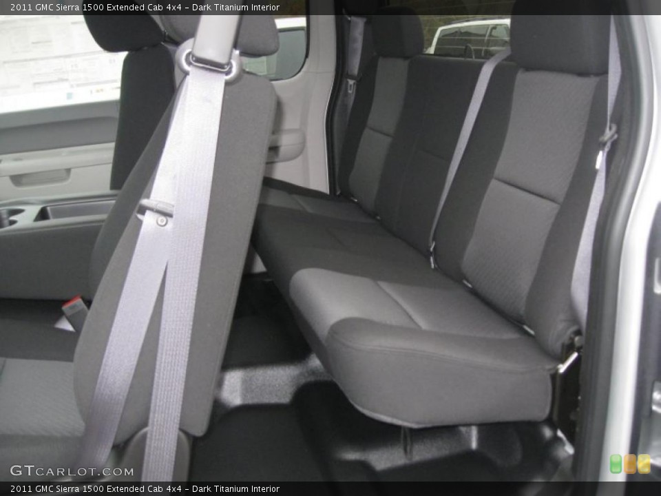 Dark Titanium Interior Photo for the 2011 GMC Sierra 1500 Extended Cab 4x4 #39285763