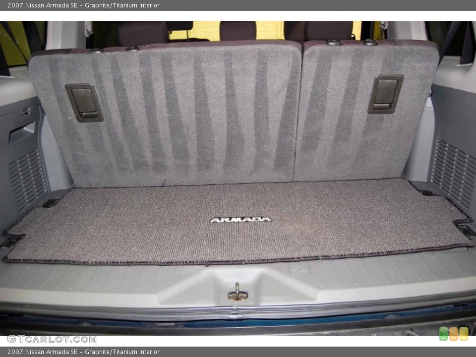 Graphite/Titanium Interior Trunk for the 2007 Nissan Armada SE #39285827