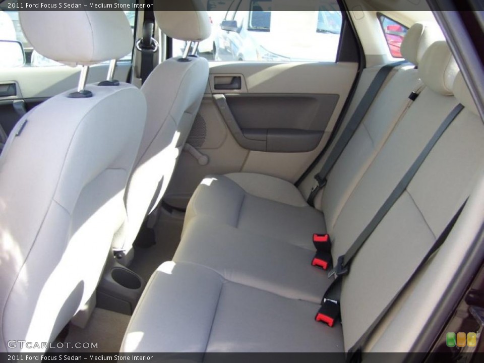 Medium Stone Interior Door Panel for the 2011 Ford Focus S Sedan #39286063