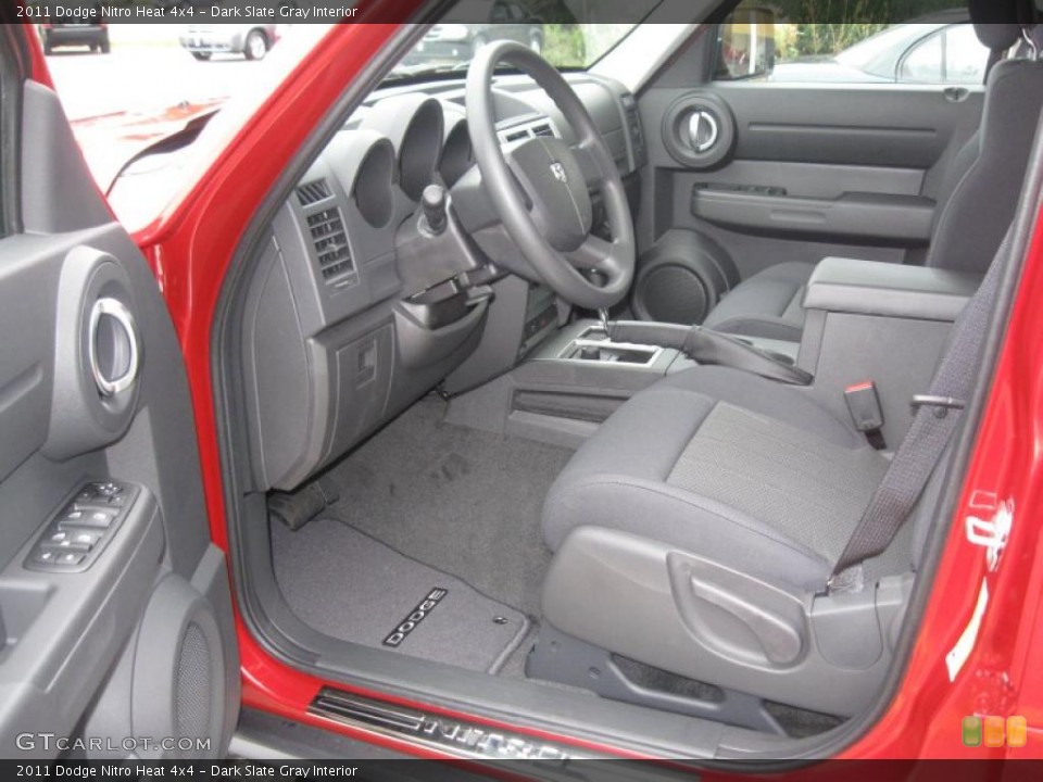 Dark Slate Gray Interior Photo for the 2011 Dodge Nitro Heat 4x4 #39286267