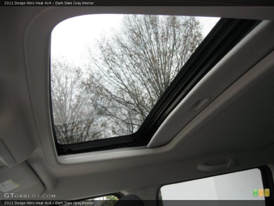 Dark Slate Gray Interior Sunroof for the 2011 Dodge Nitro Heat 4x4 #39286283