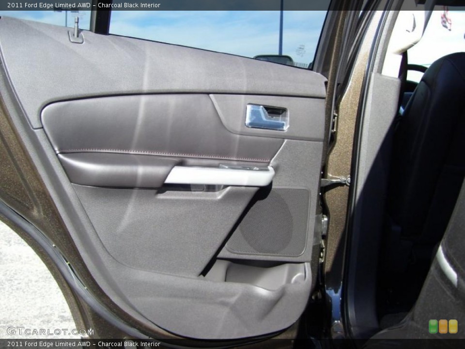 Charcoal Black Interior Door Panel for the 2011 Ford Edge Limited AWD #39286423