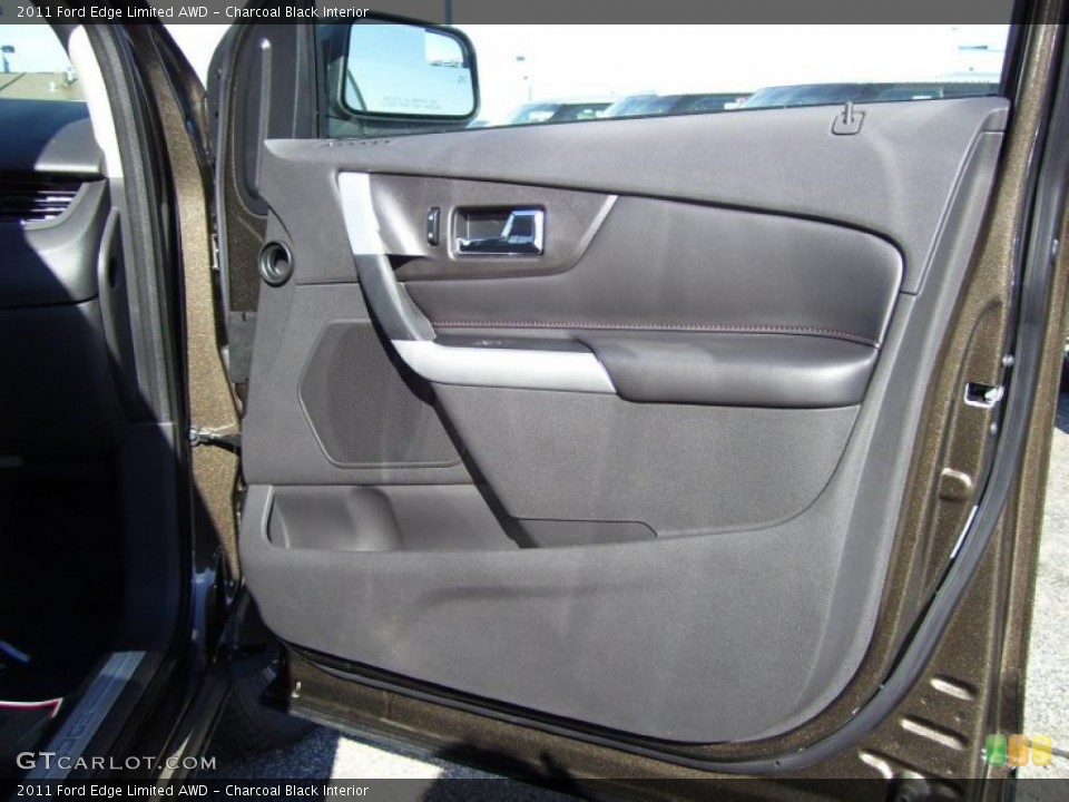 Charcoal Black Interior Door Panel for the 2011 Ford Edge Limited AWD #39286435