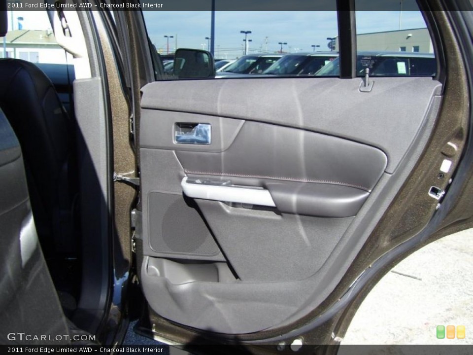 Charcoal Black Interior Door Panel for the 2011 Ford Edge Limited AWD #39286455