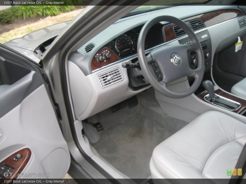 Gray Interior Prime Interior for the 2007 Buick LaCrosse CXL #39286495