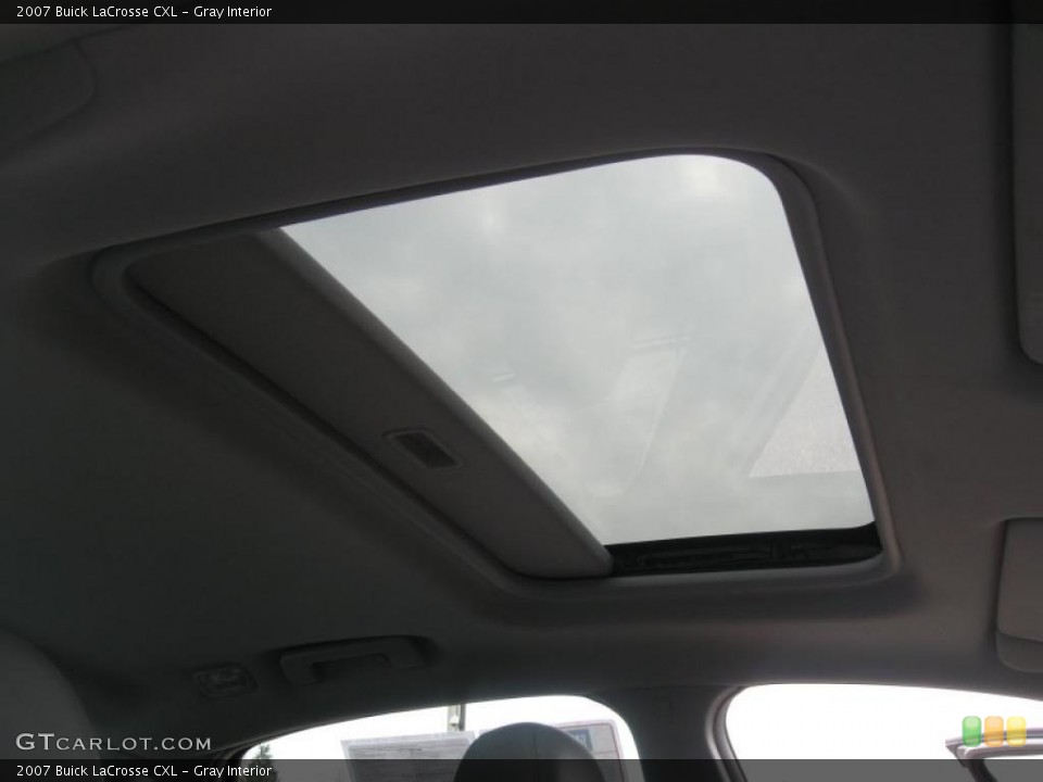 Gray Interior Sunroof for the 2007 Buick LaCrosse CXL #39286639
