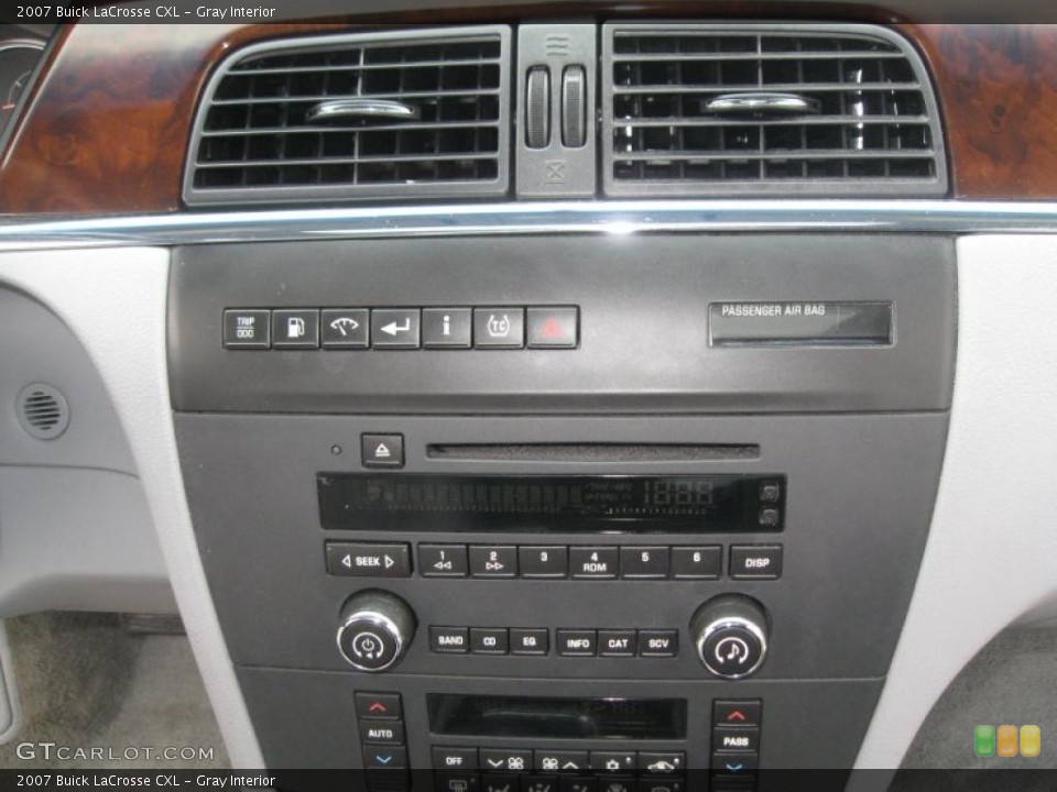 Gray Interior Controls for the 2007 Buick LaCrosse CXL #39286647