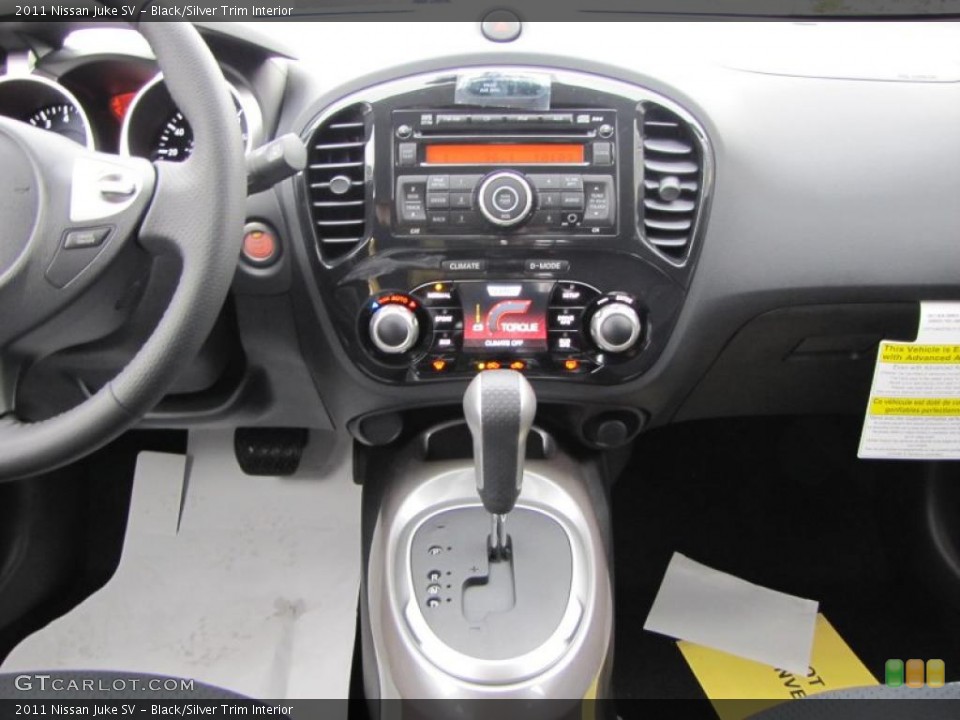 Black/Silver Trim Interior Dashboard for the 2011 Nissan Juke SV #39288511