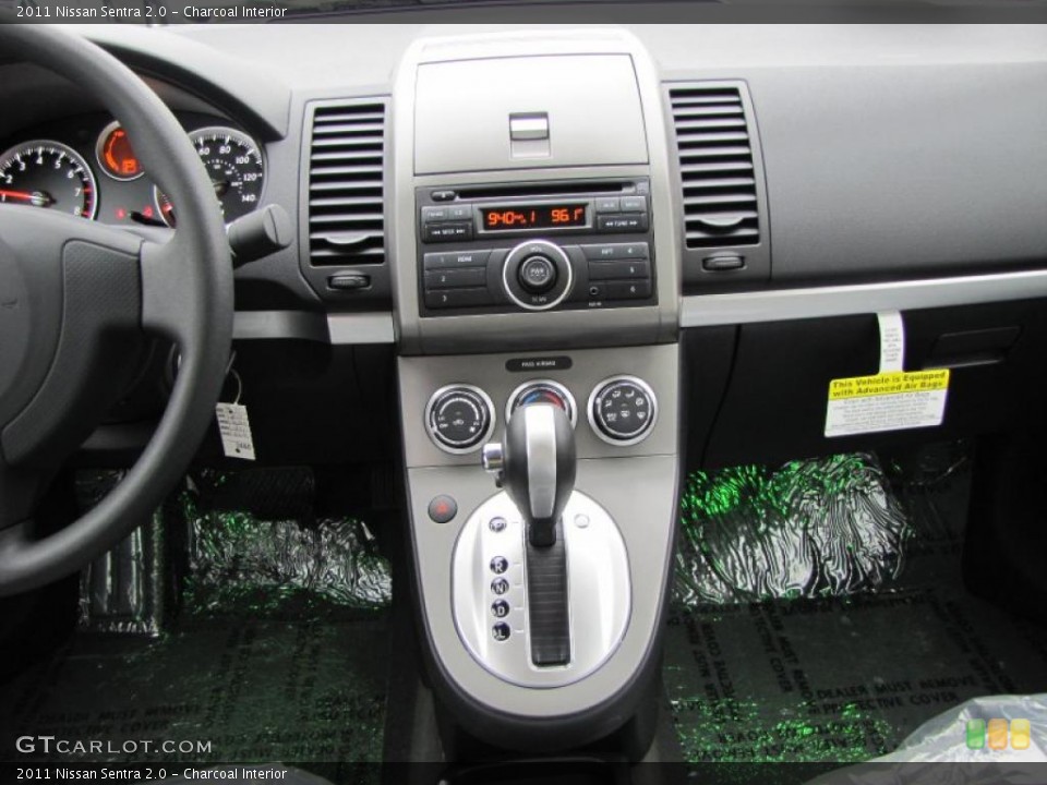 Charcoal Interior Dashboard for the 2011 Nissan Sentra 2.0 #39288791