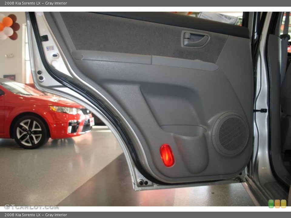 Gray Interior Door Panel for the 2008 Kia Sorento LX #39289059